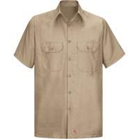Short Sleeve Ripstop Shirt, Men's, 3X-Large, Khaki Nia-Chem Ltd.
