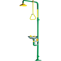 Safe-T-Zone&reg; Aerated Combination Shower & Eye Wash Nia-Chem Ltd.
