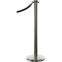Poteaux portatifs, Hauteur de 34", Chrome poli Nia-Chem Ltd.