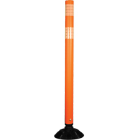 Impact Resistant Delineator, 36" H, Orange SFJ596 | Nia-Chem Ltd.