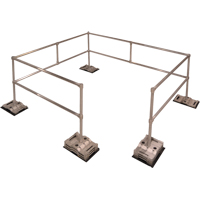 RoofGuard Classic System - Packaged Kits, Aluminum, 72" W x 216" L x 42" H Nia-Chem Ltd.