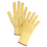 Gants tricot&eacute;s sans couture, Taille Petit/7, Calibre 7, Enveloppe en Kevlar, ASTM ANSI niveau A2/EN 388 niveau 3 Nia-Chem Ltd.