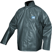 Manteau de pluie Journeyman r&eacute;sistant aux produits chimiques, Polyester, Petit, Vert Nia-Chem Ltd.