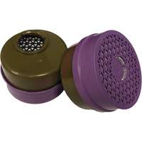 Cartouche pour respirateur, Cartouche gaz/vapeur, Gaz multiples/Vapeur organique/Filtre P100 Nia-Chem Ltd.