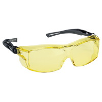 Dynamic OTG Extra Series Safety Glasses, Amber Lens, Anti-Fog/Anti-Scratch, ANSI Z87+/Meets/Exceeds CSA Z94.3 Nia-Chem Ltd.