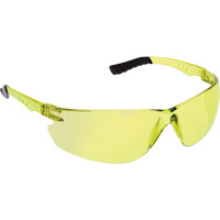 Dynamic Firebird Safety Glasses, Amber Lens, Anti-Scratch/Anti-Static, ANSI Z87+/Meets/Exceeds CSA Z94.3 Nia-Chem Ltd.