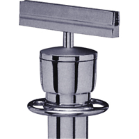 Sign Bracket for Portable Post, Satin Chrome Nia-Chem Ltd.