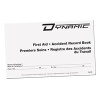Dynamic™ Accident Record Book SGB068 | Nia-Chem Ltd.