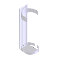 Support en plastique pour v&eacute;hicule de solution Bio Med Wash Dynamic Nia-Chem Ltd.