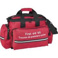 Trousse de premiers soins de trauma pour premier r&eacute;pondant Dynamic, Dispositif m&eacute;dical Classe 1, Sac en nylon Nia-Chem Ltd.