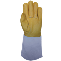 TIG Welding Gloves, Grain Cowhide, Size One Size Nia-Chem Ltd.
