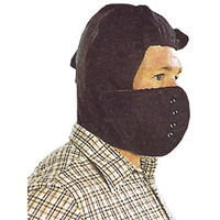 Hard Hat Winter Liner with Removable Face , Cotton/Kasha Lining, One Size, Black Nia-Chem Ltd.