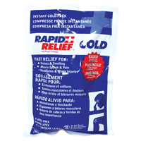 Rapid Relief<sup>®</sup> Instant Chill Pack, Cold, Single Use, 6" x 9" SGC724 | Nia-Chem Ltd.
