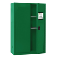 Pesticide Storage Cabinet, 45 gal., 65" H x 43" W x 18" D SGD361 | Nia-Chem Ltd.