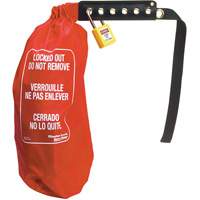 Sac de cadenassage &eacute;lectrique pour prise surdimensionn&eacute;e & contr&ocirc;le de palan, Type Prise Nia-Chem Ltd.