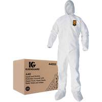 Combinaisons Kleenguard A40, 2T-Grand, Blanc, Microporeux Nia-Chem Ltd.
