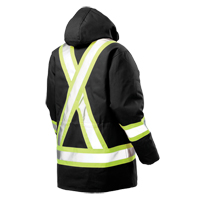 Parka de s&eacute;curit&eacute;, Noir, Grand Nia-Chem Ltd.