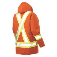 Parka de s&eacute;curit&eacute;, Orange haute visibilit&eacute;, Grand Nia-Chem Ltd.