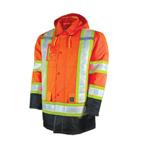 Parka de s&eacute;curit&eacute; doubl&eacute;, Orange haute visibilit&eacute;, Grand Nia-Chem Ltd.