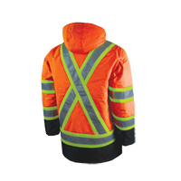 Parka de s&eacute;curit&eacute; doubl&eacute;, Orange haute visibilit&eacute;, Grand Nia-Chem Ltd.