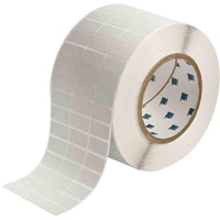 &eacute;tiquettes lustr&eacute;es pour plaques signal&eacute;tiques, Polyester m&eacute;talis&eacute;, 1" lo x 0,5" h, Argent Nia-Chem Ltd.