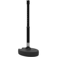 PLUS Barrier Post Set Receiver, 42" High, Black Nia-Chem Ltd.