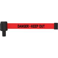 PLUS Banner Cassette, Danger; Keep Out, 15', Red Tape Nia-Chem Ltd.