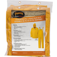 577 V&ecirc;tements imperm&eacute;ables 3 morceaux, Polyester/PVC, 5T-Grand, Jaune Nia-Chem Ltd.