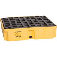 Plateforme de d&eacute;versement modulaire, Capacit&eacute; de d&eacute;versement 15 gal. US, 26" x 26,25" x 6,5" Nia-Chem Ltd.