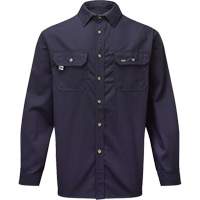 UltraSoft&reg; 7 oz. Deluxe Work Shirt, Small, Navy Blue Nia-Chem Ltd.