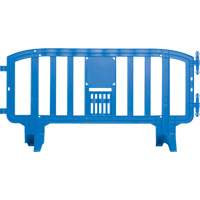 Movit Barricade, Interlocking, 78" L x 39" H, Blue Nia-Chem Ltd.