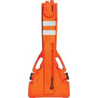 Multi-Gate Barricade, 43" H x 90" L, Orange Nia-Chem Ltd.