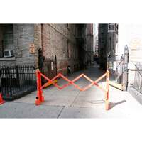 Multi-Gate Barricade, 43" H x 90" L, Orange Nia-Chem Ltd.