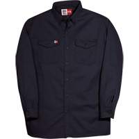 Westex UltraSoft&reg; Button Down Shirt, Small, Navy Blue Nia-Chem Ltd.