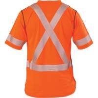 T-shirt &agrave; manches courtes haute visibilit&eacute; Polartec Power Grid, Polyester, Petit, Orange Nia-Chem Ltd.