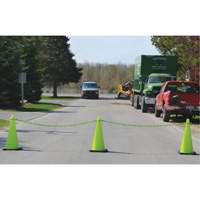 Traffic Cone & Chain Kit, 28", Orange, 4" & 6" Reflective Collar(s) Nia-Chem Ltd.