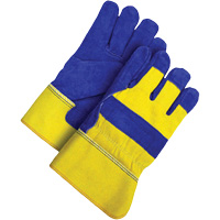 Gants d'ajusteur, Grand, Paume en Cuir de vache refendu, Doublure en Peluche d'acrylique Nia-Chem Ltd.