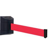 TensaBarrier&reg; Wall Mounted Unit, Plastic, Screw Mount, 30', Red Tape Nia-Chem Ltd.