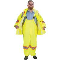 V&ecirc;tements imperm&eacute;ables RZ1000, Polyester, Petit, Jaune lime haute visibilit&eacute; Nia-Chem Ltd.