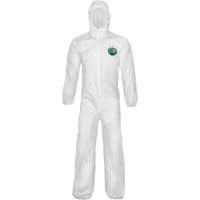MicroMax&reg; NS Cool Suit Coveralls, Small, White, Microporous/Polypropylene Nia-Chem Ltd.