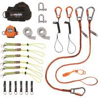 Squids&reg; 3186 Iron/Steel Worker's Tool Tethering Kit Nia-Chem Ltd.