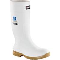 Slip Resistant Boots, Rubber, Steel Toe, Size 4 Nia-Chem Ltd.