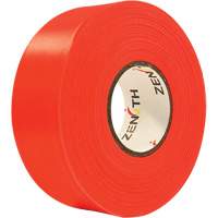 Flagging Tape, 1.1875" W x 164' L, Fluorescent Orange SGQ805 | Nia-Chem Ltd.