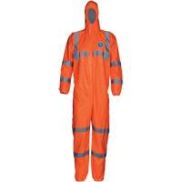 HV High Visibility Coveralls with Hood, Small, Orange, Tyvek&reg; 500 Nia-Chem Ltd.