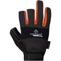 Clutch Gear&reg; Open-Finger Framers Gloves, Synthetic Palm, Size Small Nia-Chem Ltd.