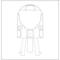 Adaptateur de casque de s&eacute;curit&eacute; pour serre-t&ecirc;tes VeriShield de Howard Leight Nia-Chem Ltd.