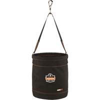Arsenal&reg; 5970 Swiveling Hook Hoist Bucket, Nylon, 12.5" Dia. x 15" H, 100 lbs. Load Rating Nia-Chem Ltd.