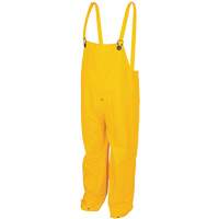 Classic Series Bib Rain Pants, Large, Polyester/PVC, Yellow Nia-Chem Ltd.