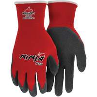 Gants enduits Flex Ninja, Grand, R&ecirc;vetement Latex de caoutchouc, Calibre 15, Enveloppe en Nylon Nia-Chem Ltd.