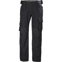 Oxford Work Pants, Cotton, Black, Size 30 Nia-Chem Ltd.